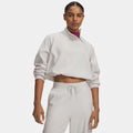 Performance Fleece 1/4 Zip Sweatshirt Dames - wit, wit