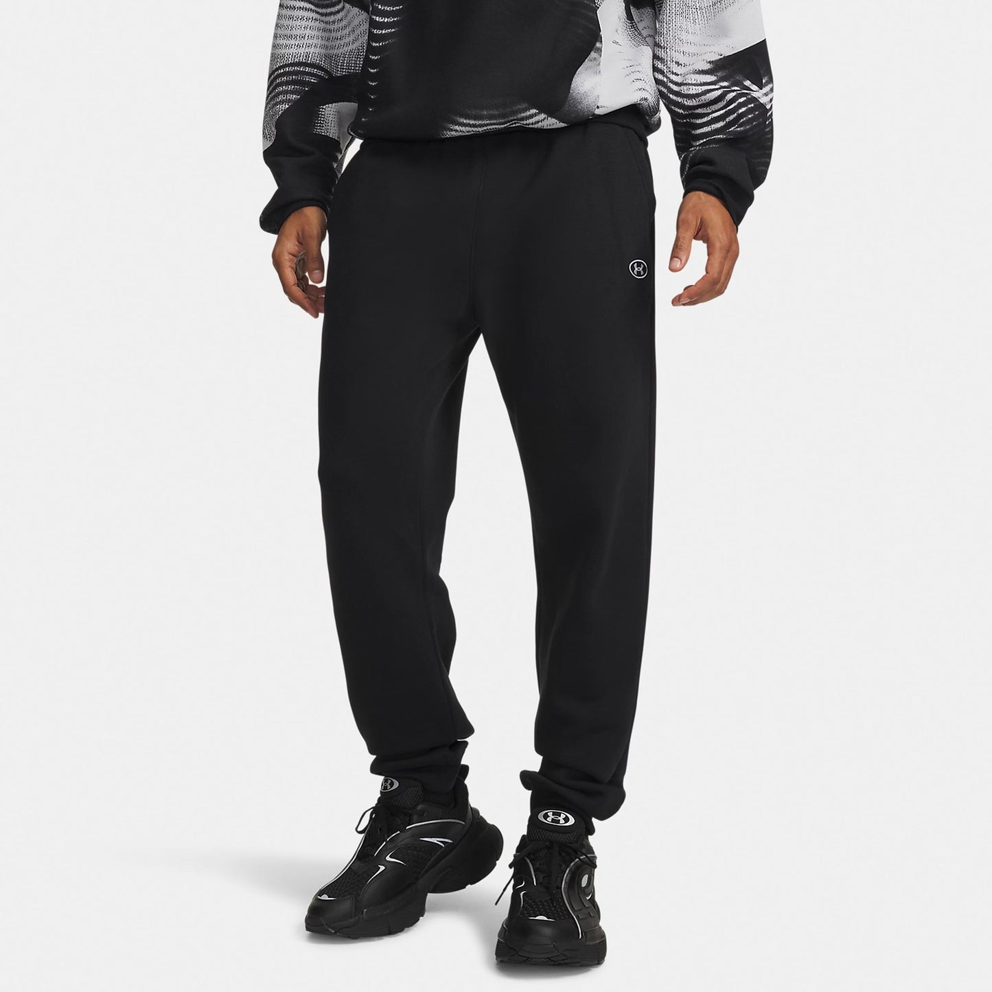 Under Armour Rival Fleece Pantalon survêtement Hommes - noir, blanc