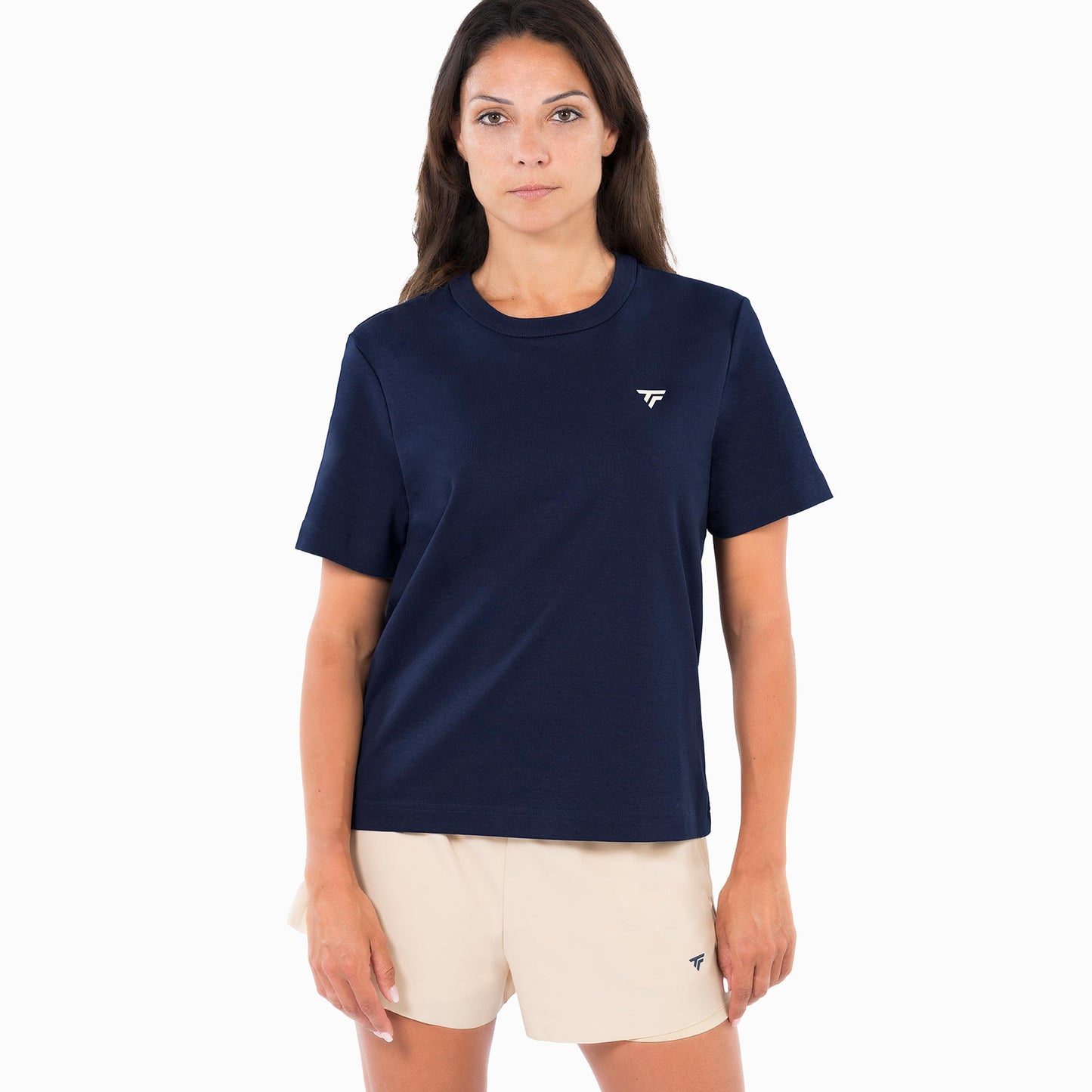 Tecnifibre Graphic T-shirt Dames - donkerblauw