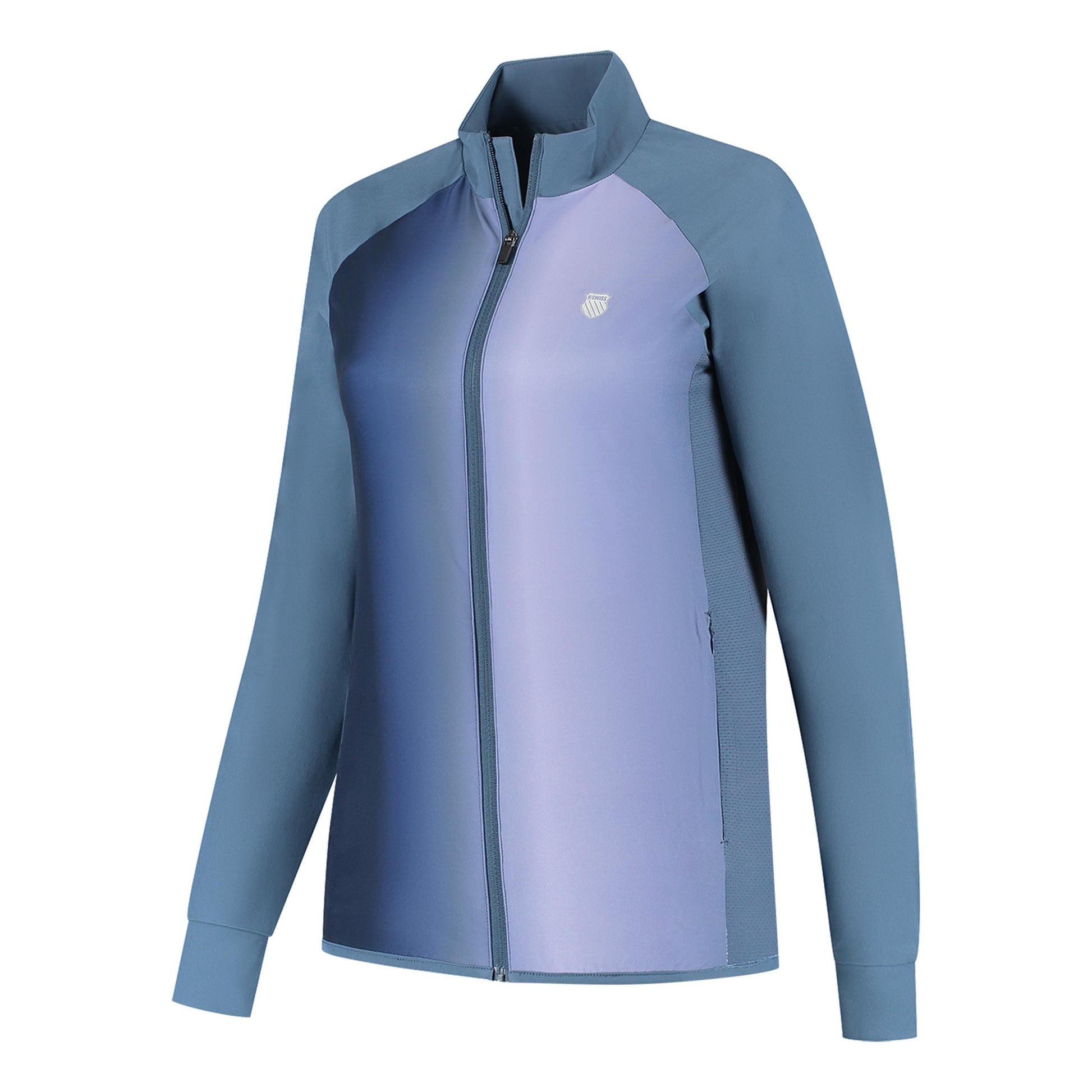 K-Swiss Hypercourt 5 Veste de survêtement Femmes - bleu gris, lilas