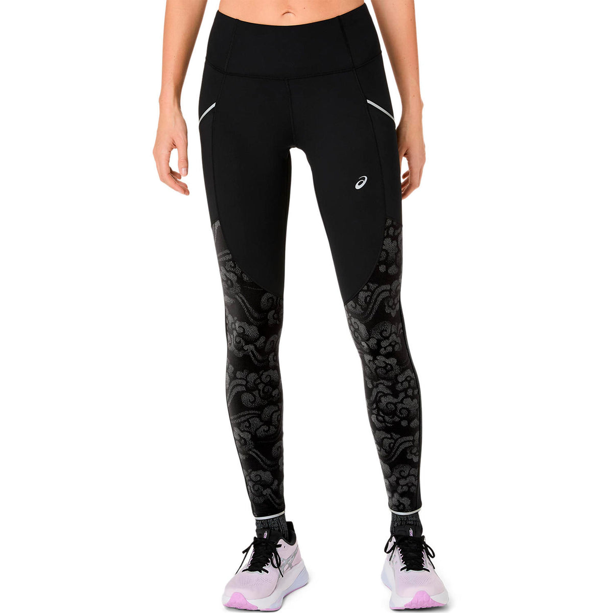 ASICS Road Lite-Show  Hardlooplegging - zwart