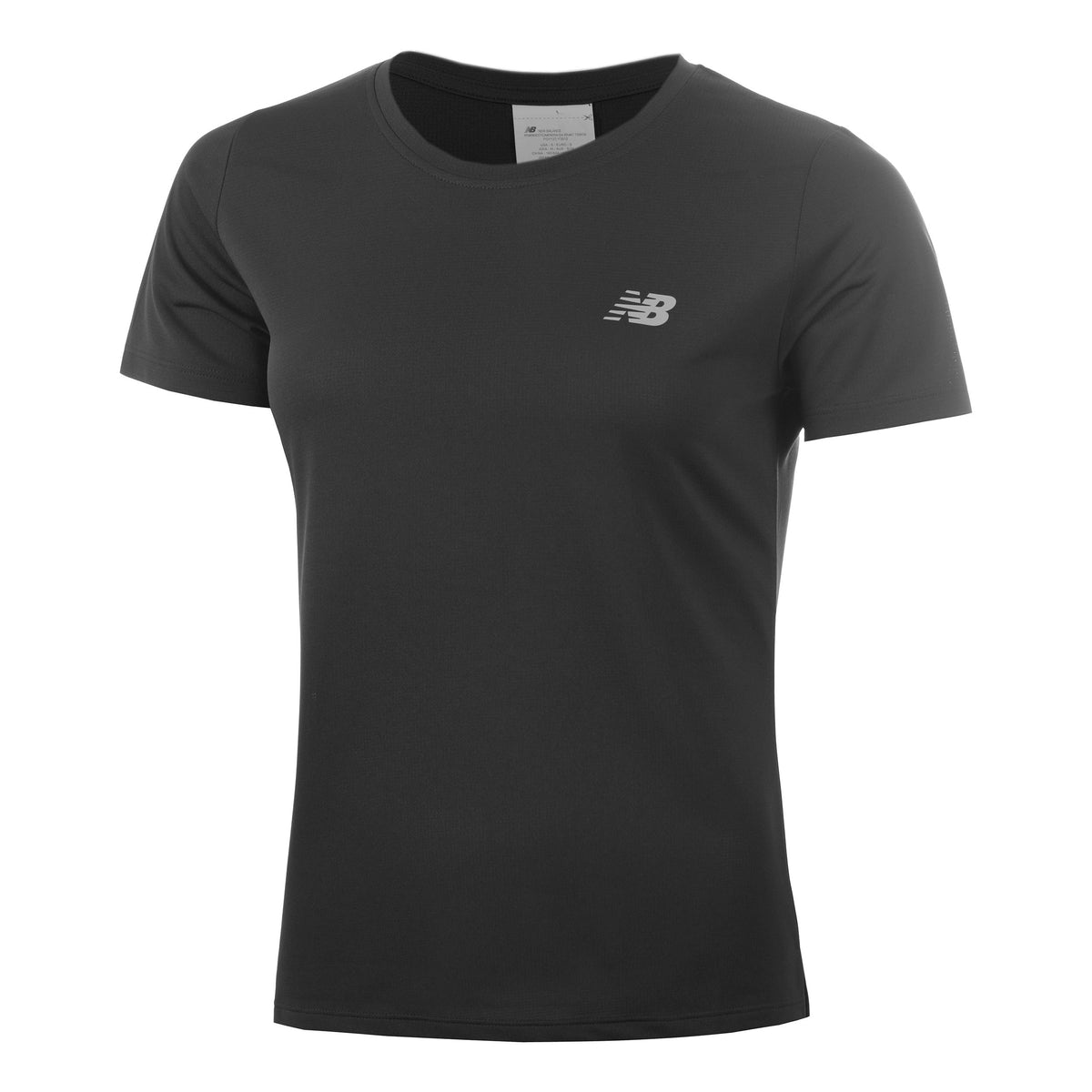 New Balance T-shirt Dames - zwart
