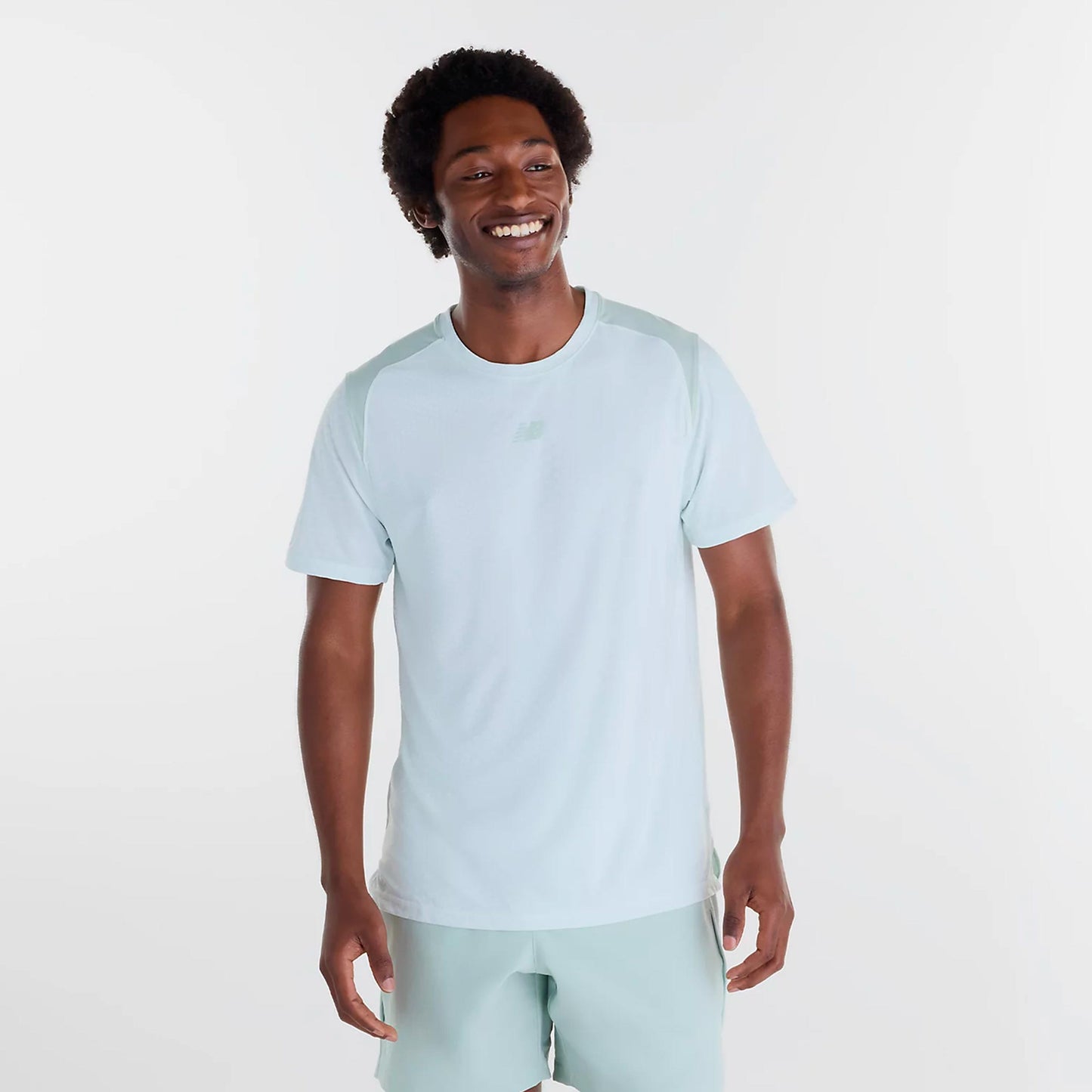 New Balance Tournament T-shirt Heren - mint