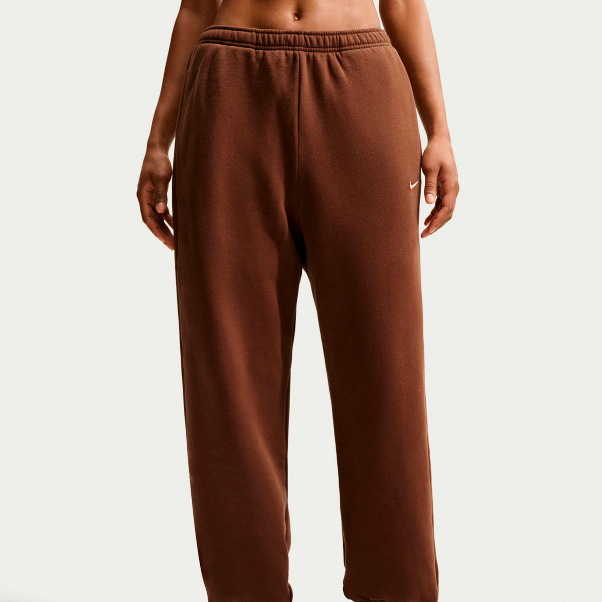 Nike Studio Fleece Pantalon survêtement Femmes - marron