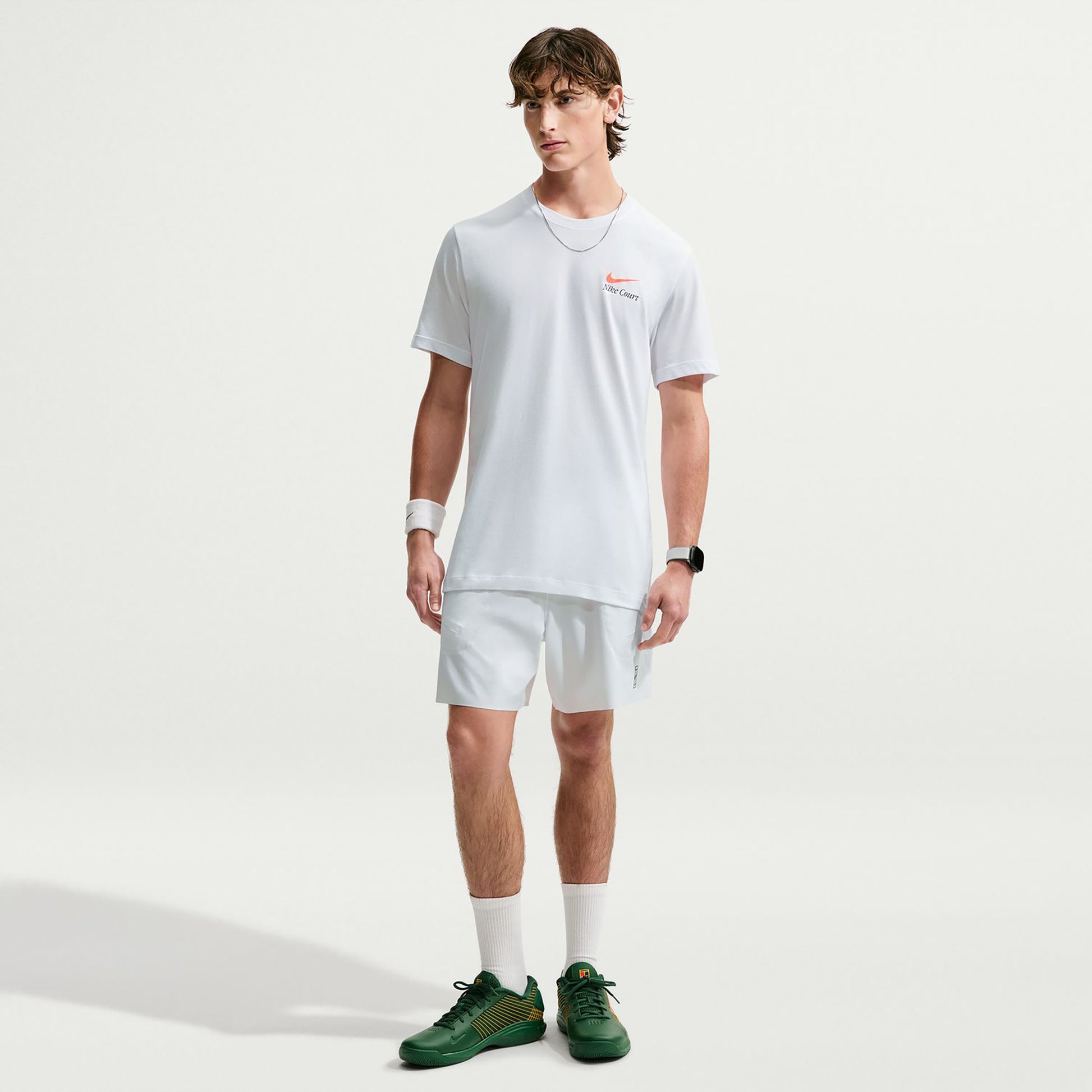Nike Court Dri-Fit T-shirt Hommes - blanc