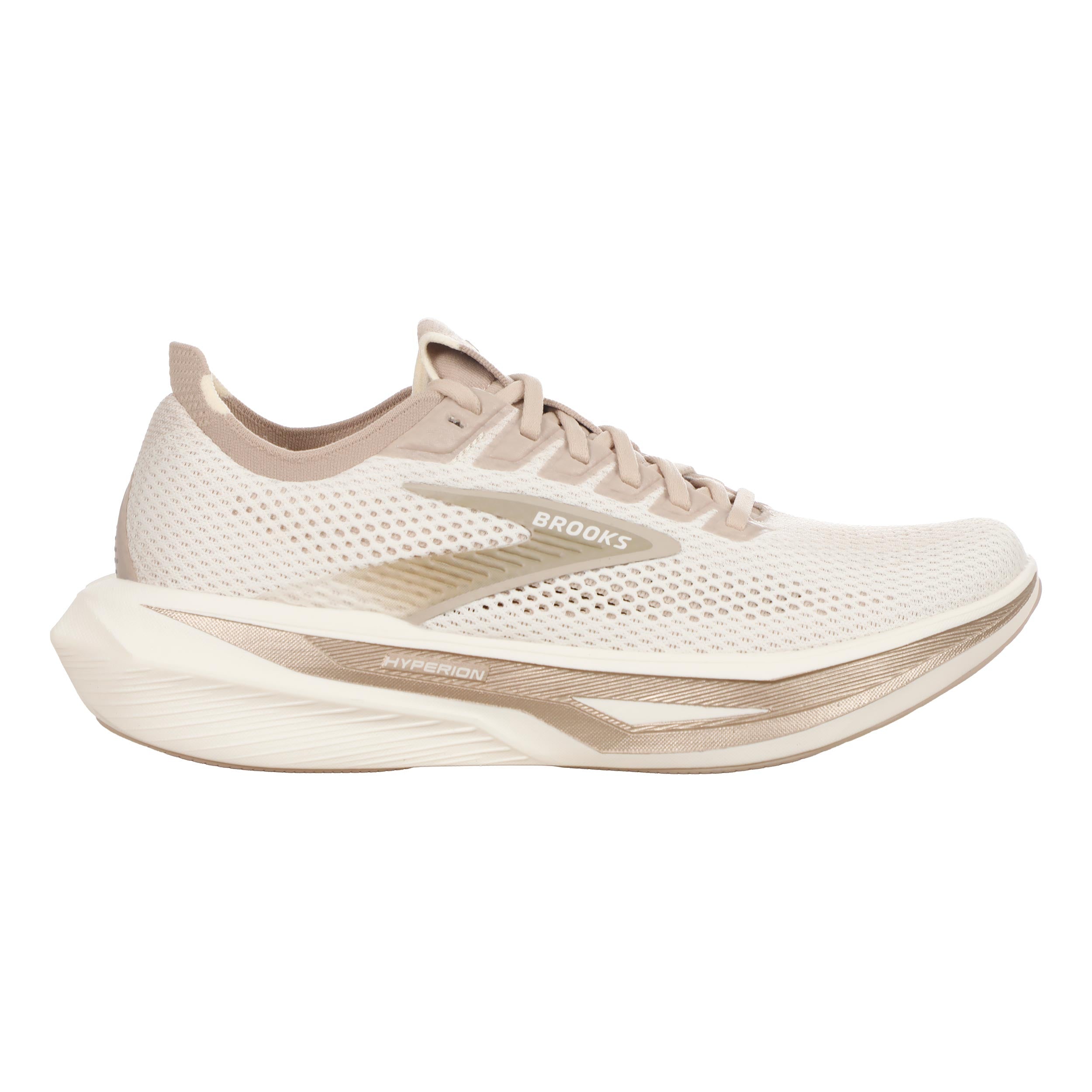 Brooks Hyperion 3 Neutrale schoen Dames - crème, brons