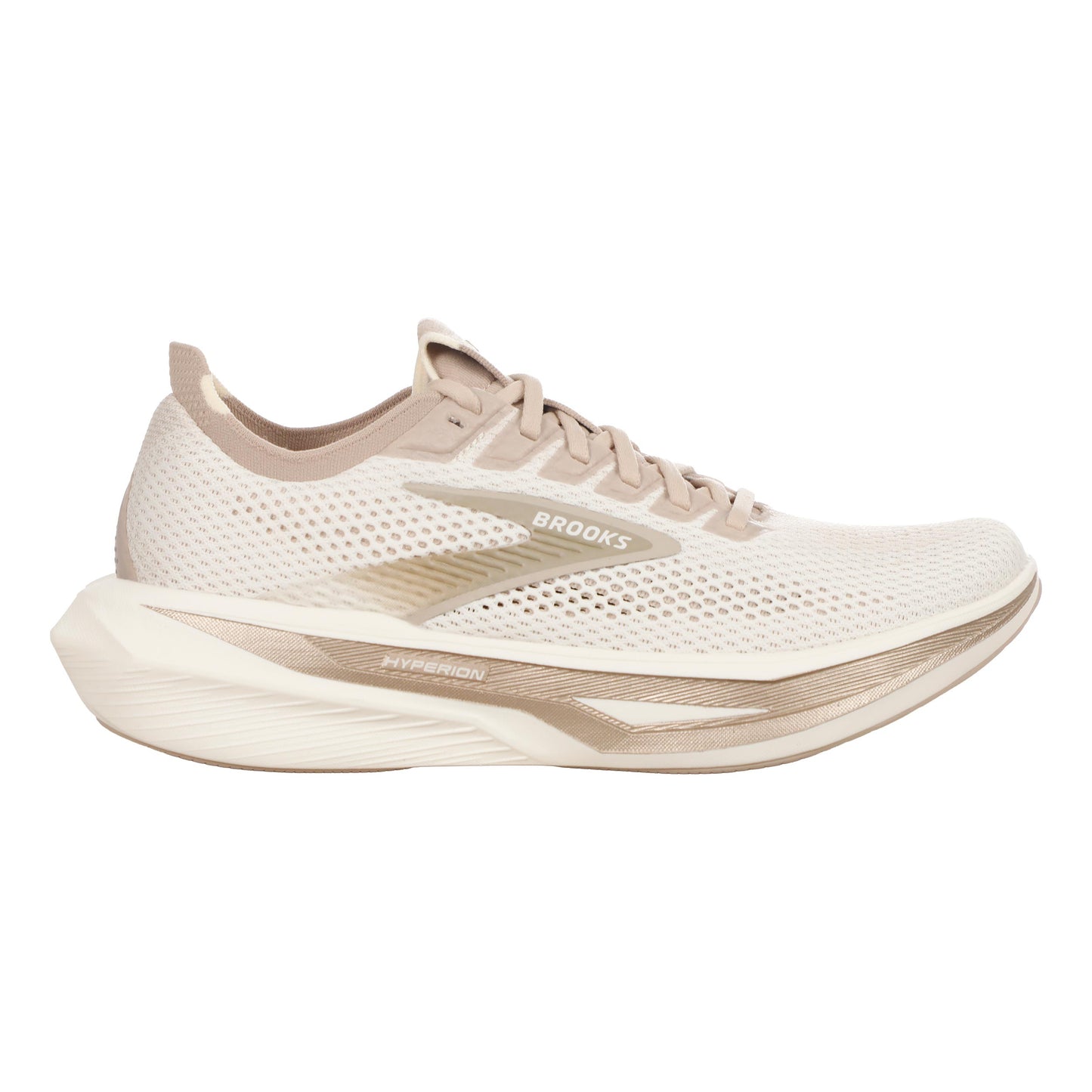 Brooks Hyperion 3 Neutrale schoen Dames - crème, brons