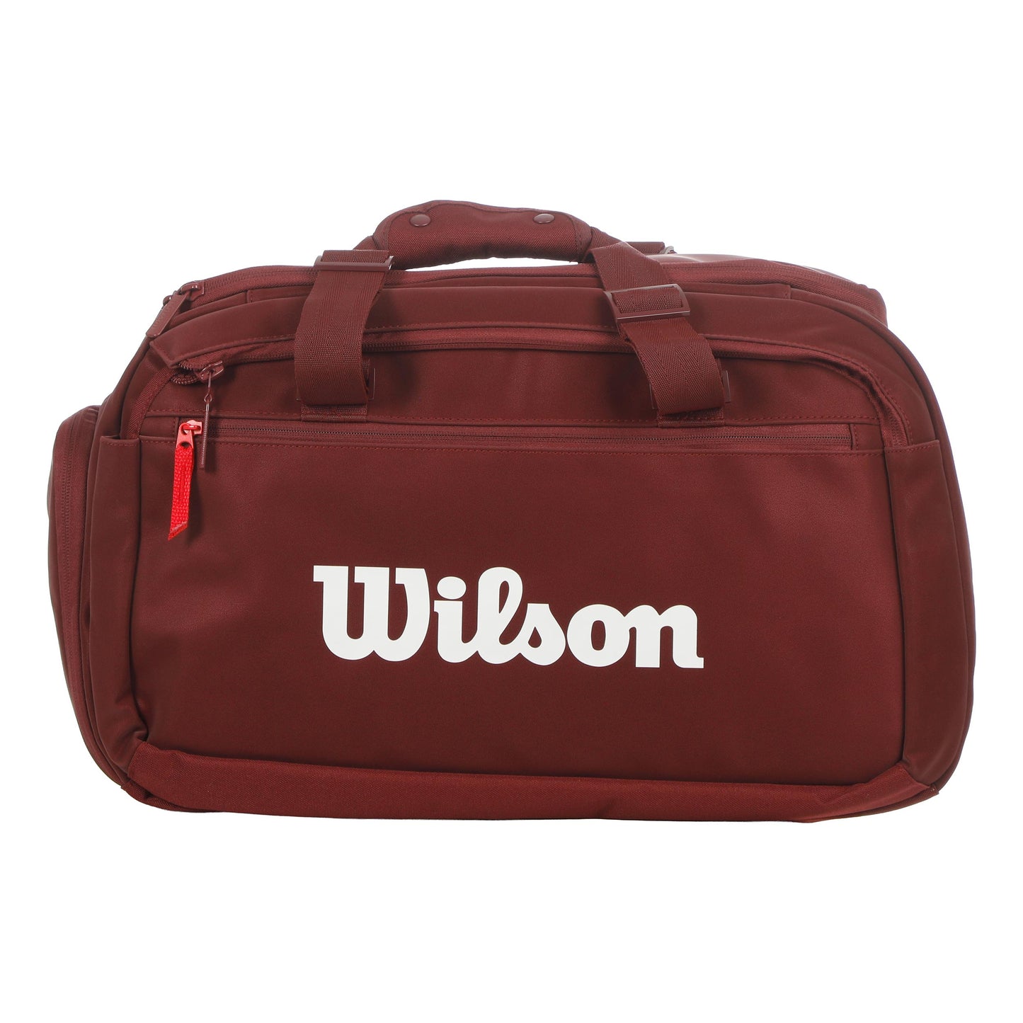 Wilson Defyer V1 Small Duffel Sporttas - wijnrood
