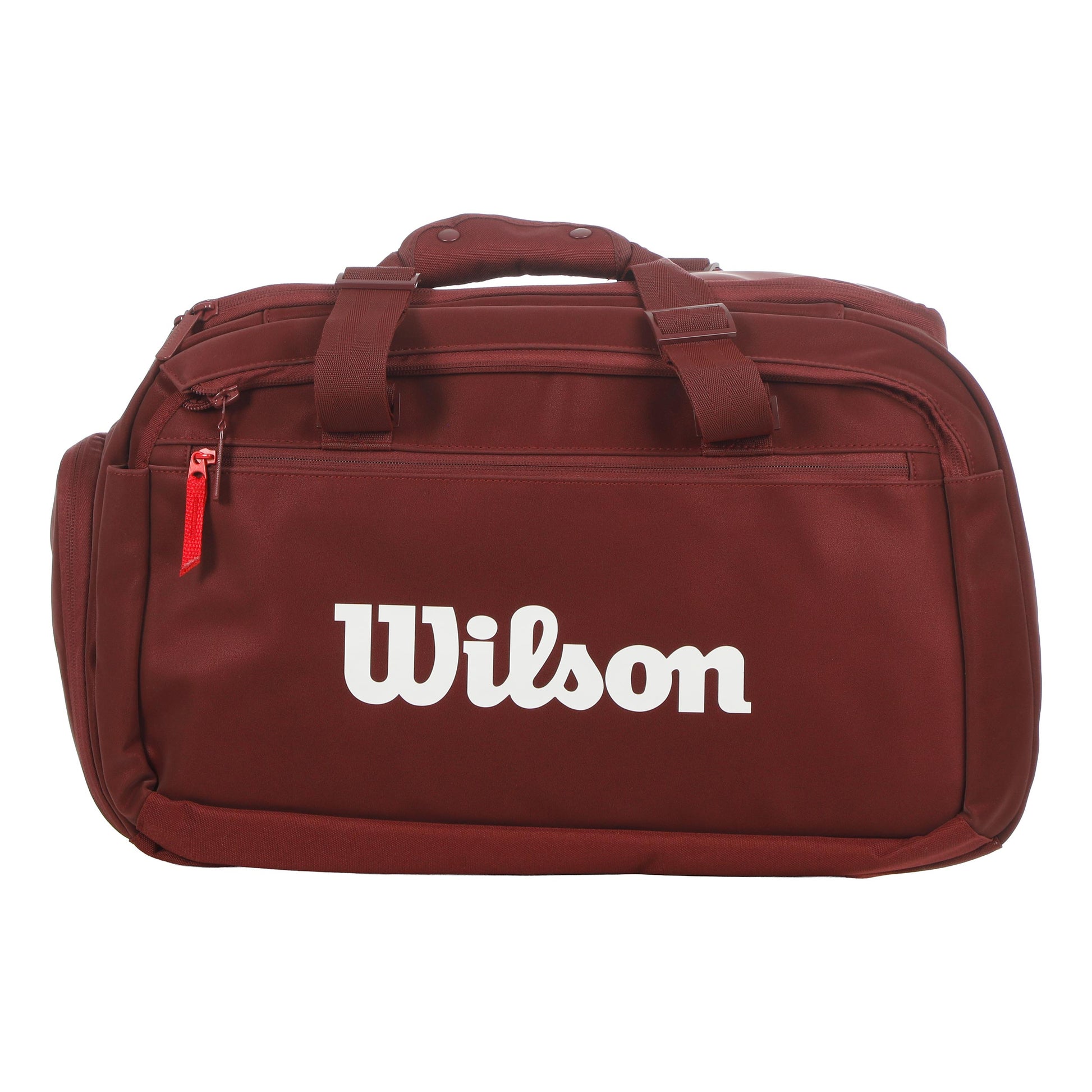 Wilson Defyer V1 Small Duffel Sporttas - wijnrood