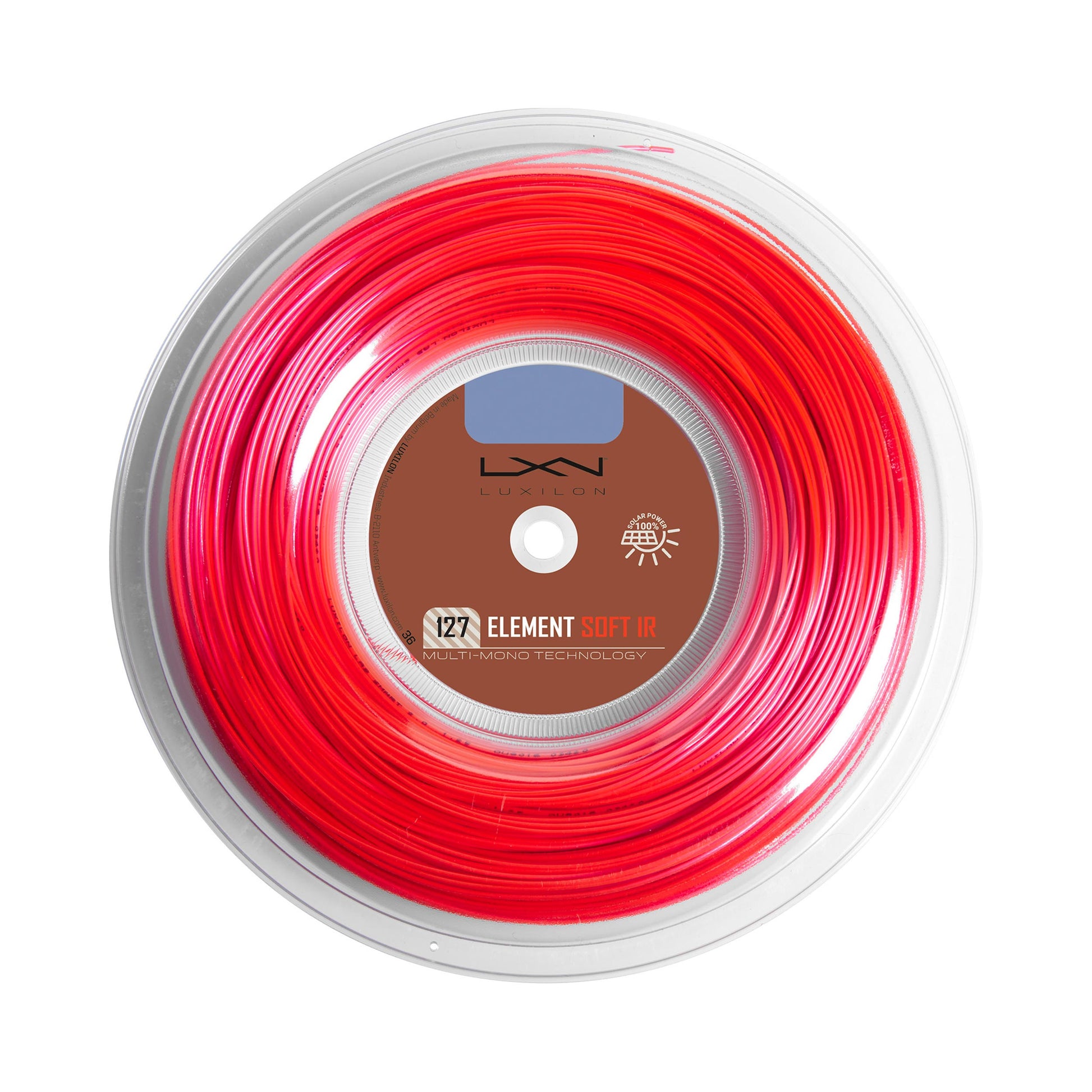 Luxilon Element Bobine cordage 200m - rouge