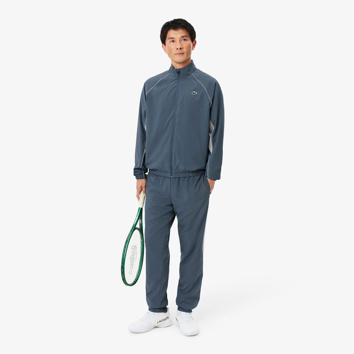 Lacoste Trainingspak Heren - blauwgrijs, grijs