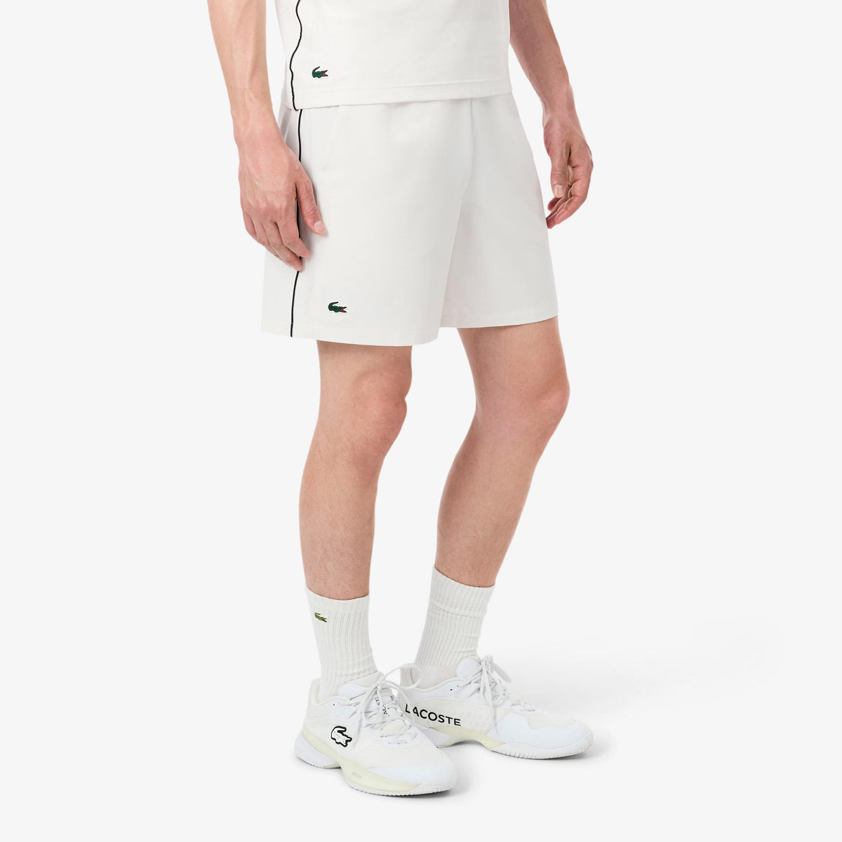 Lacoste Shorts Heren - wit