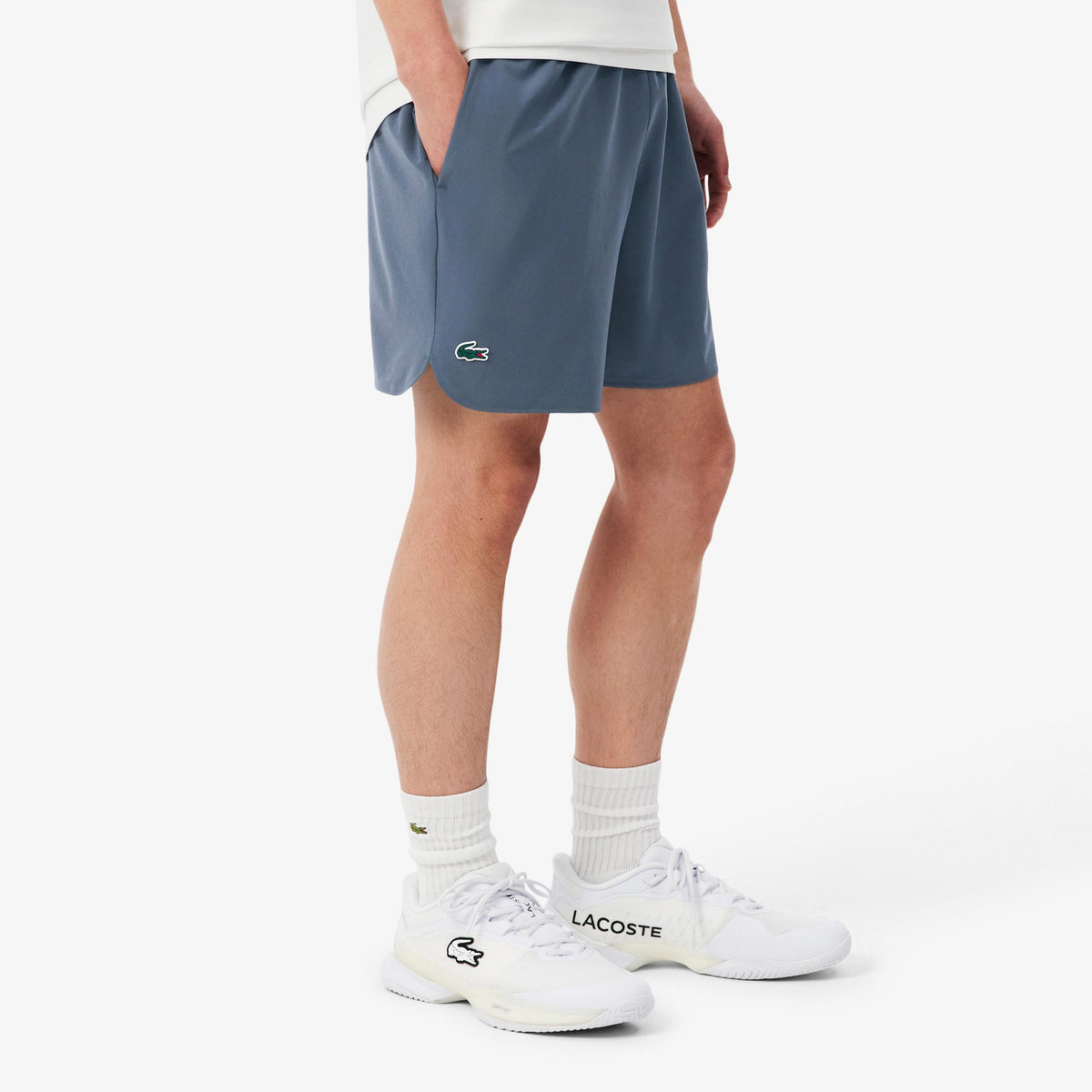 Lacoste Shorts Heren - graublau