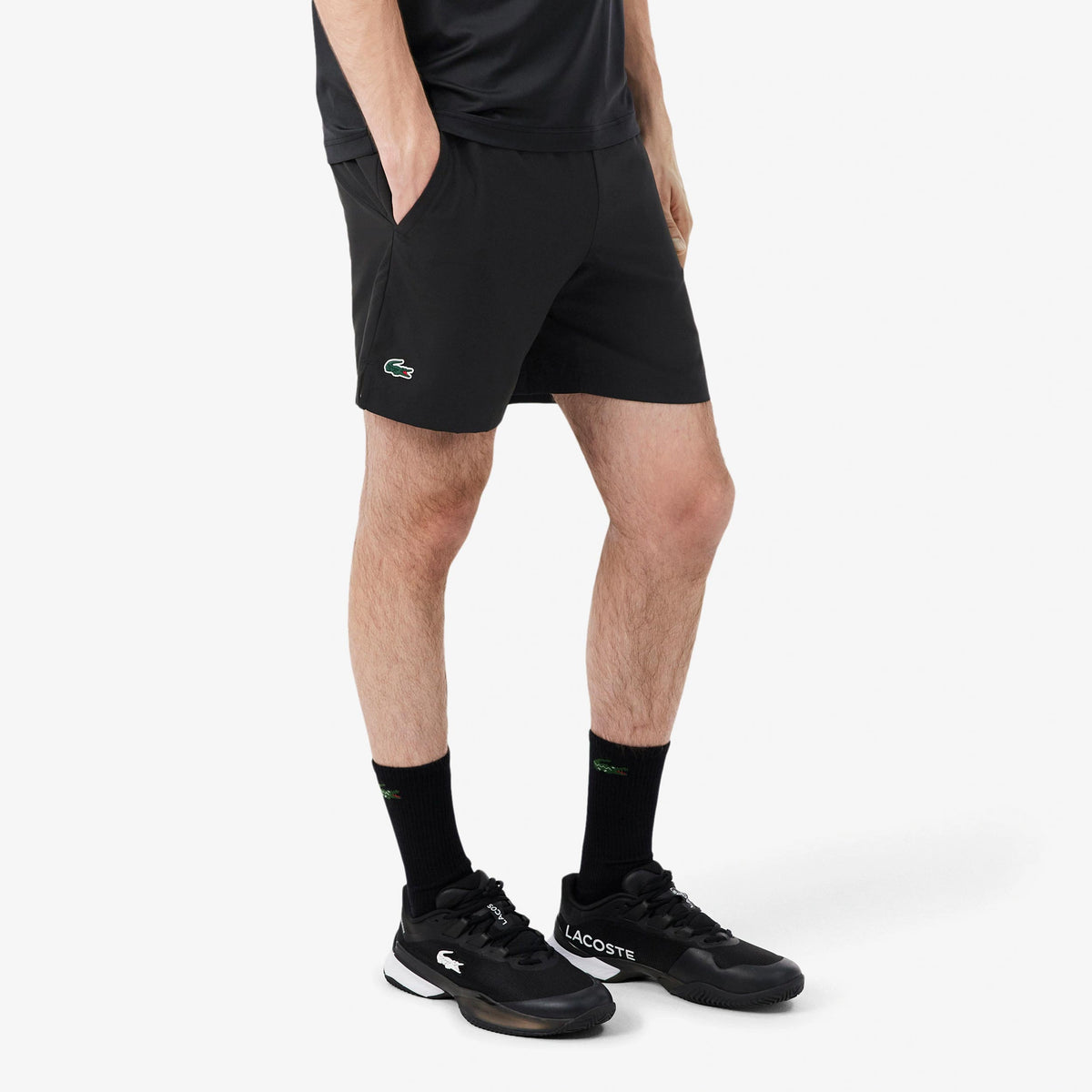 Lacoste Shorts Heren - zwart, wit