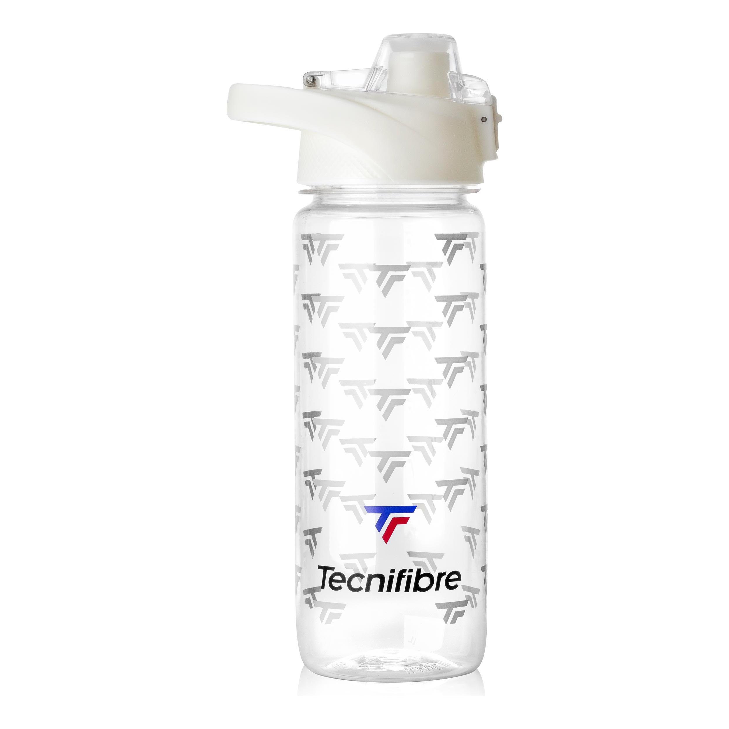 Tecnifibre 750ml Drinkfles - transparant, wit