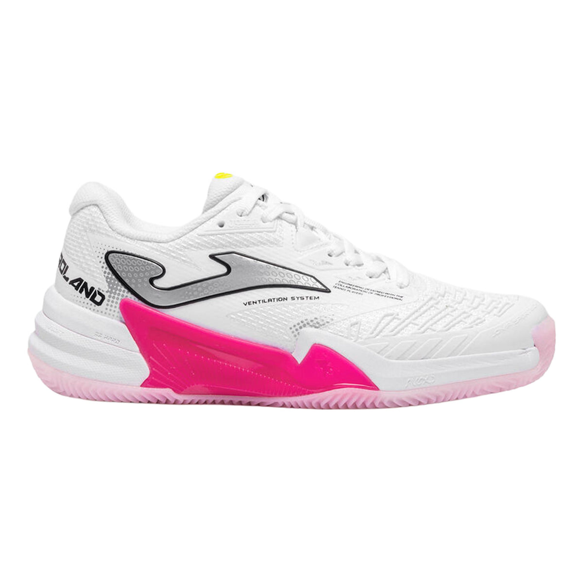 Joma Roland Chaussure terre battue Hommes - blanc, rose