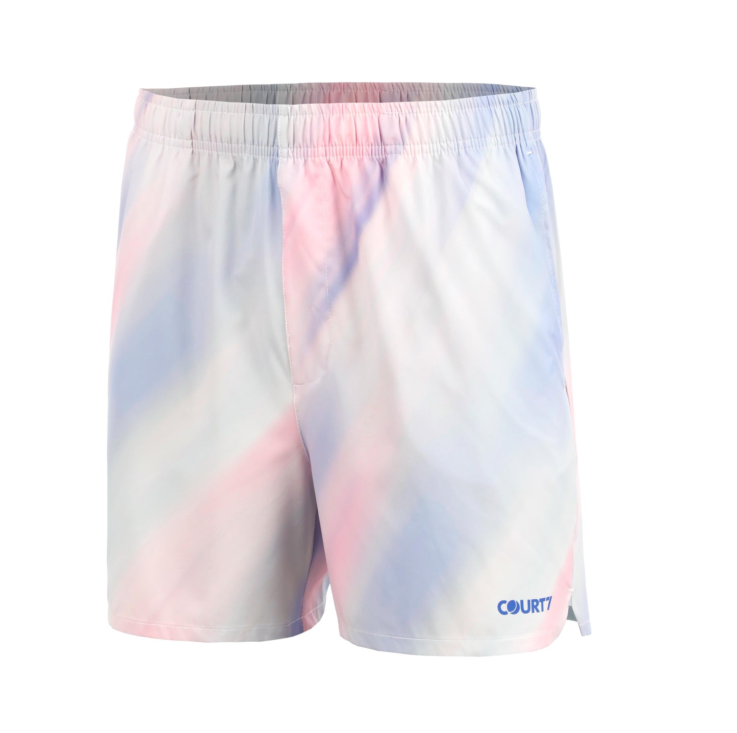 COURT7 Dual Pocket 5in Shorts Hommes - bleu clair, multicouleur