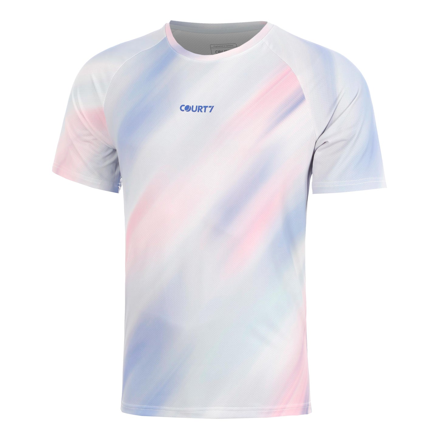 COURT7 Performance T-shirt Hommes - bleu clair, multicouleur