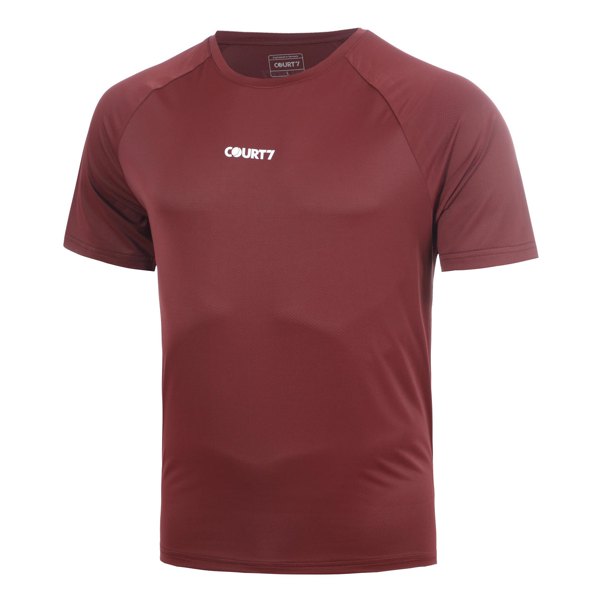 COURT7 Performance T-shirt Heren - rood