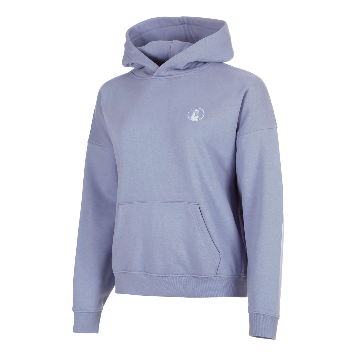 Quiet Please Confidence Oversize Sweat à capuche Femmes - bleu