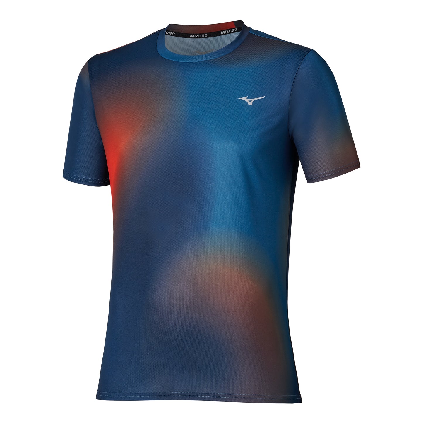 Mizuno Core Graphic Hardloopshirt Heren - oranje, blauw
