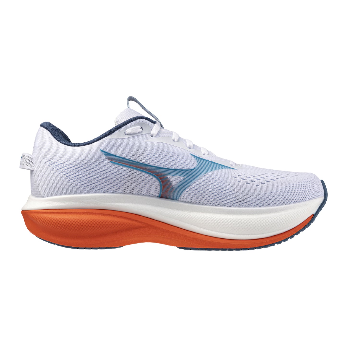 Mizuno Wave Rider 30  Neutrale schoen Heren - wit, blauw
