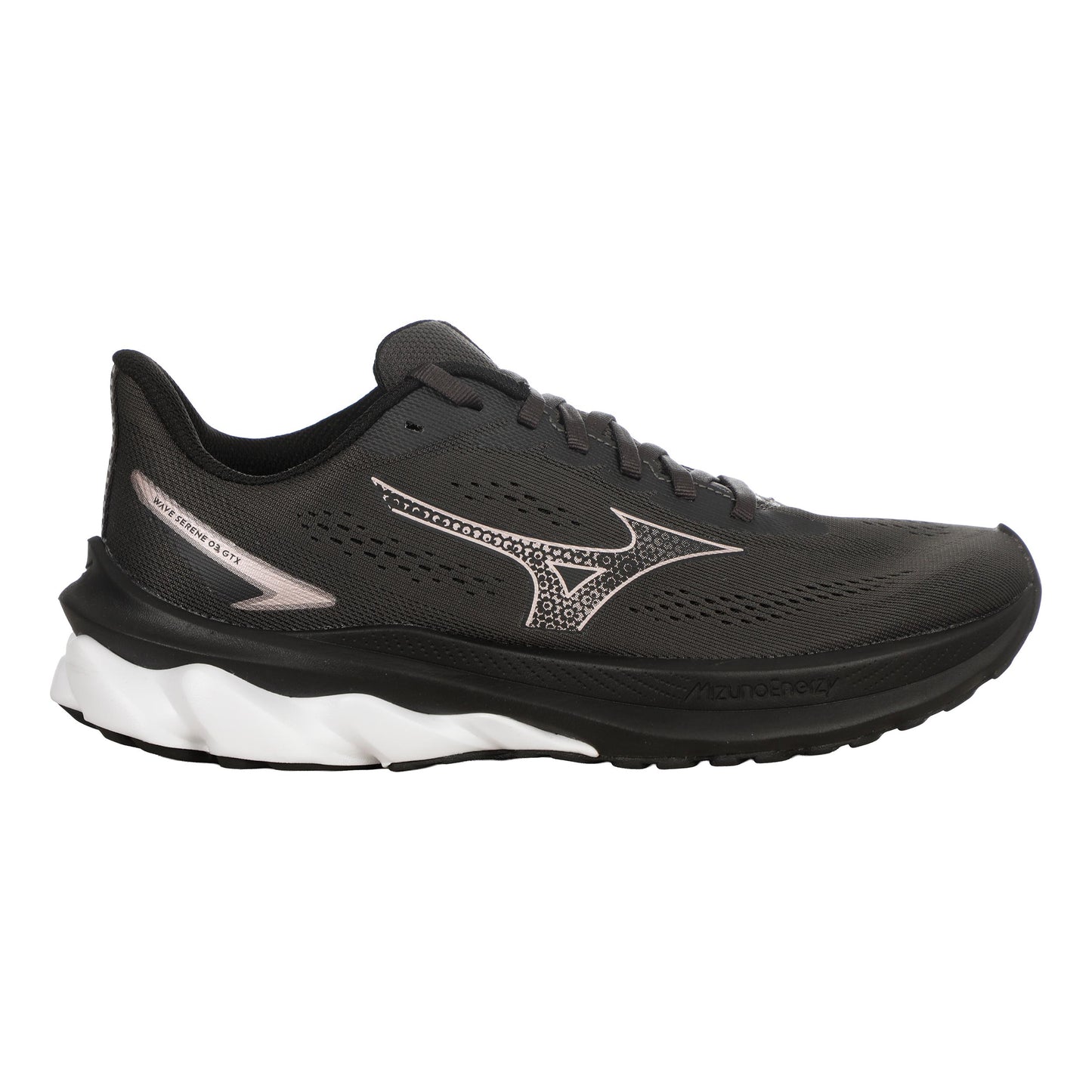 Mizuno Wave Serene 3 GTX  Neutrale schoen Dames - donkergrijs, zwart
