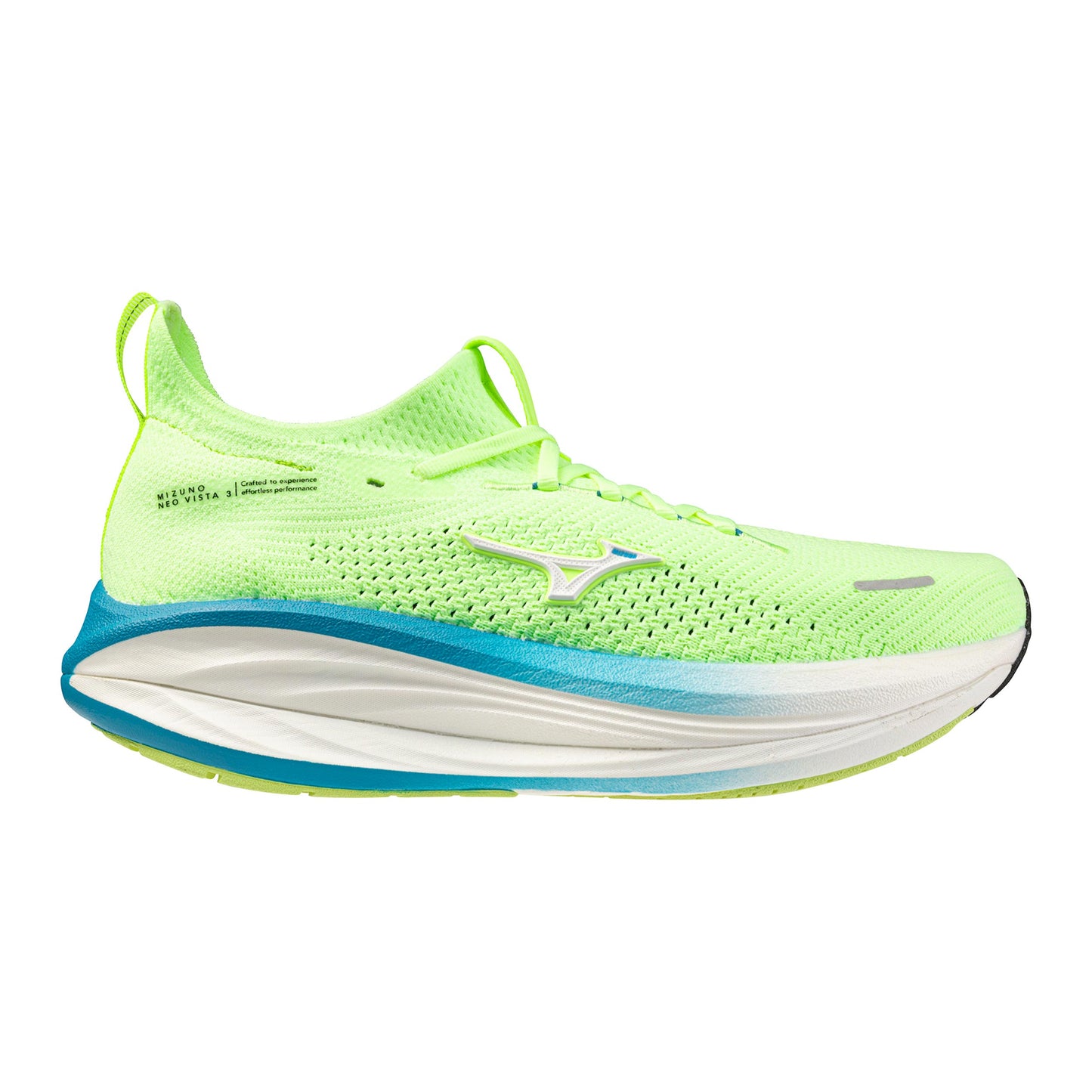 Mizuno Neo Vista 3  Neutrale schoen Heren - limoen, turkoois