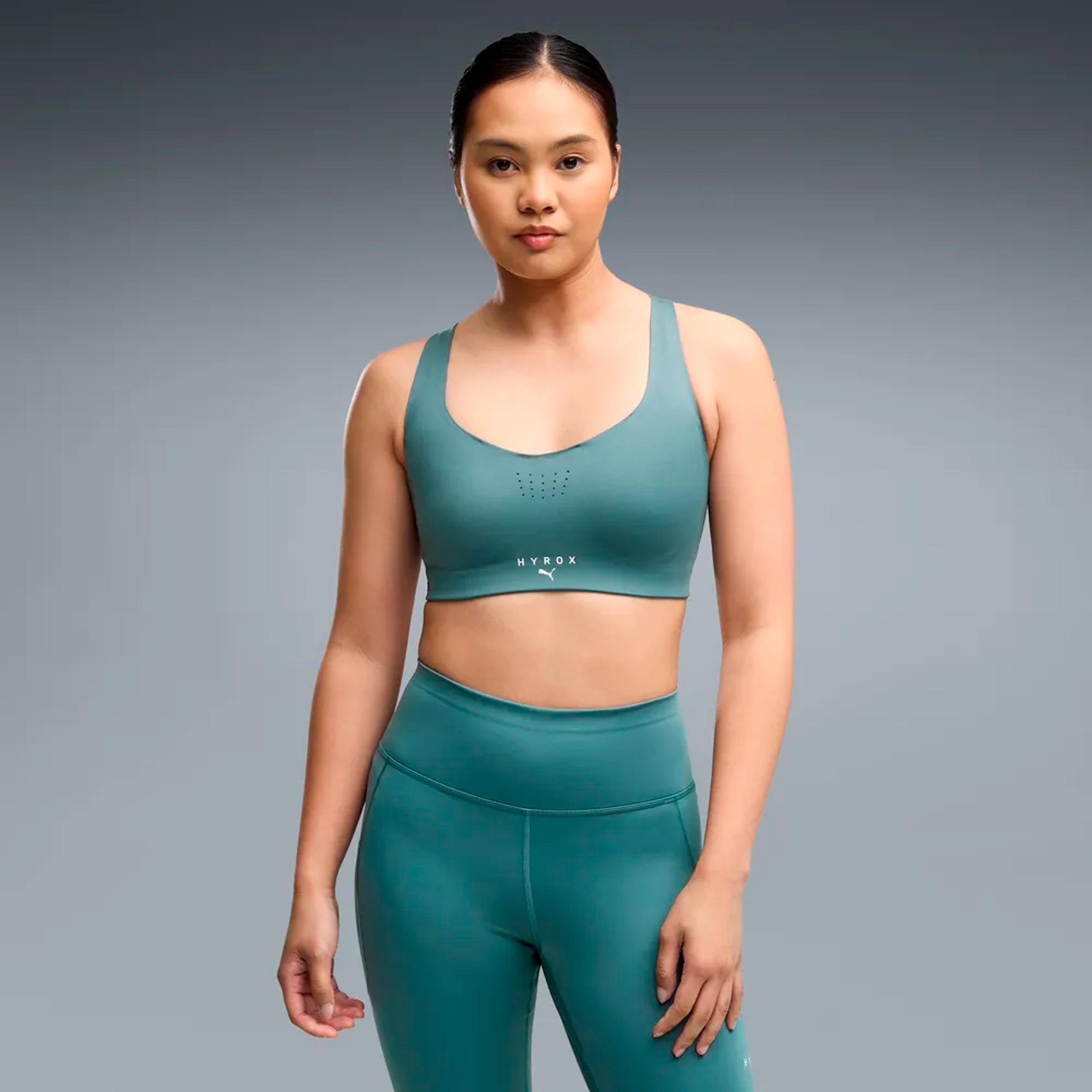 Puma HYROX PWRMODE  Soutien-gorge sport Femmes - vert