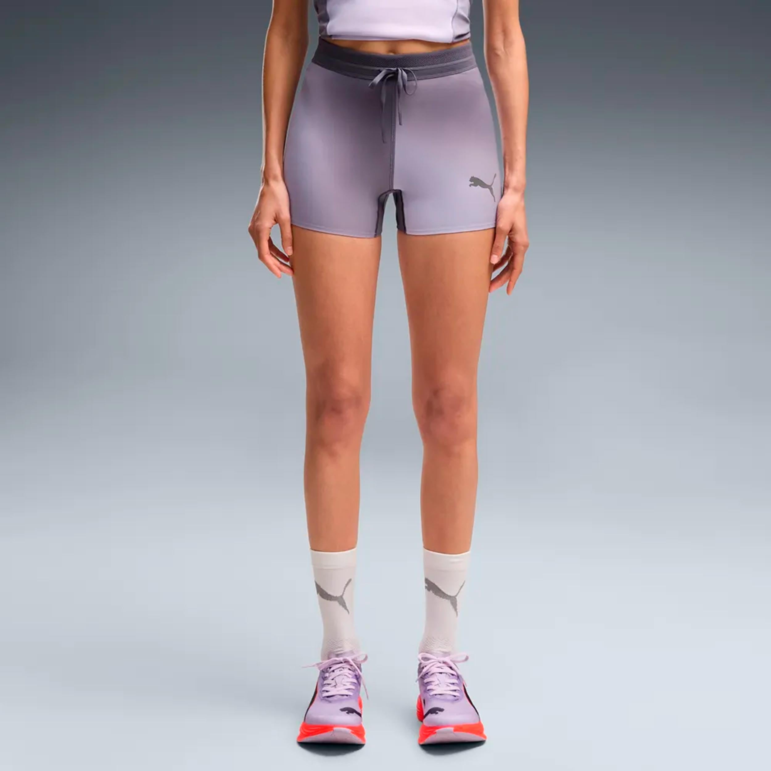 Puma Lightspeed AOP 3in   Hardlooplegging Dames - grijs