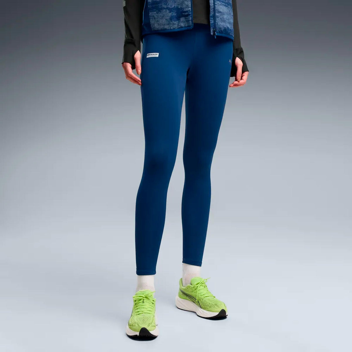 Puma Brightstride WarmCell FL  Hardloopbroek Dames - blauw