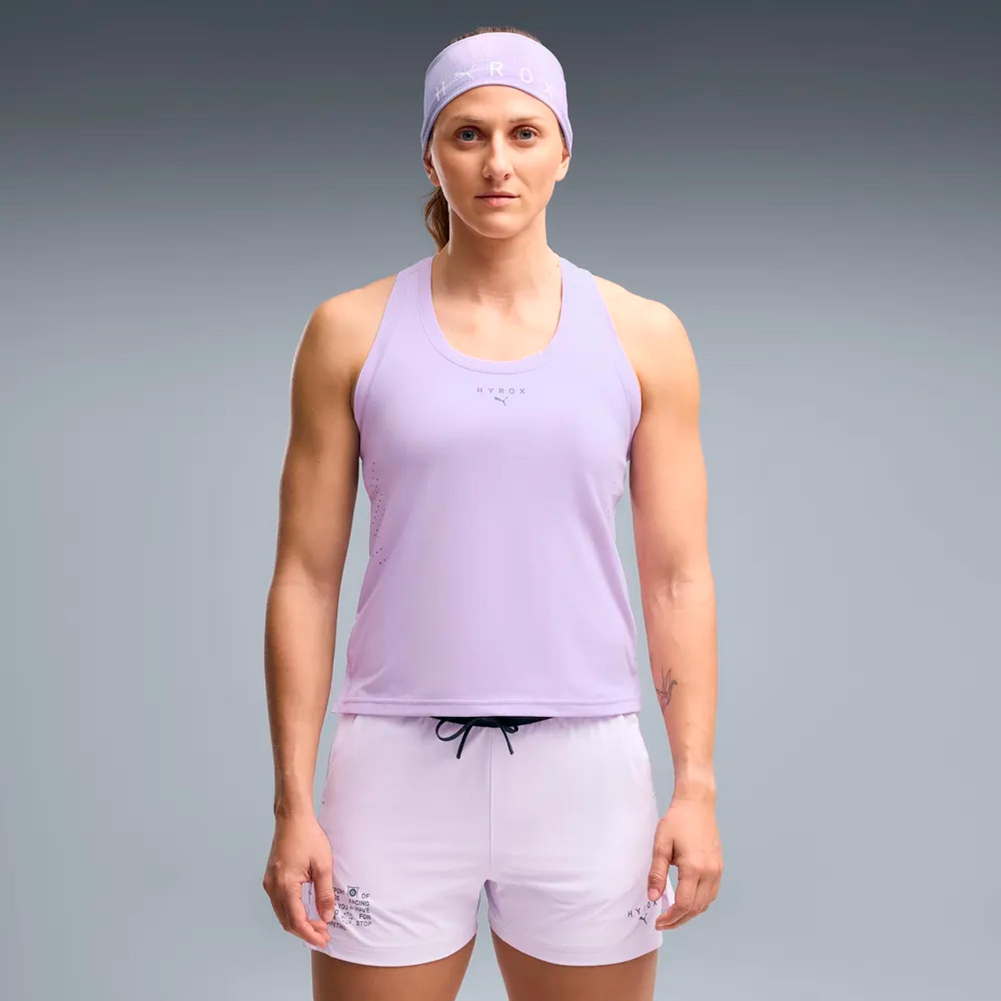 Puma HYROX PWRMODE  Hardloopshirt Dames - mauve