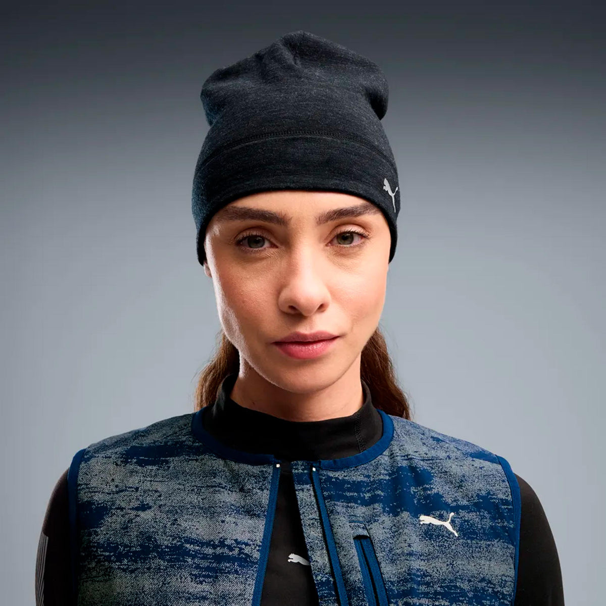 Puma Race Day Merino  Muts Unisex - zwart