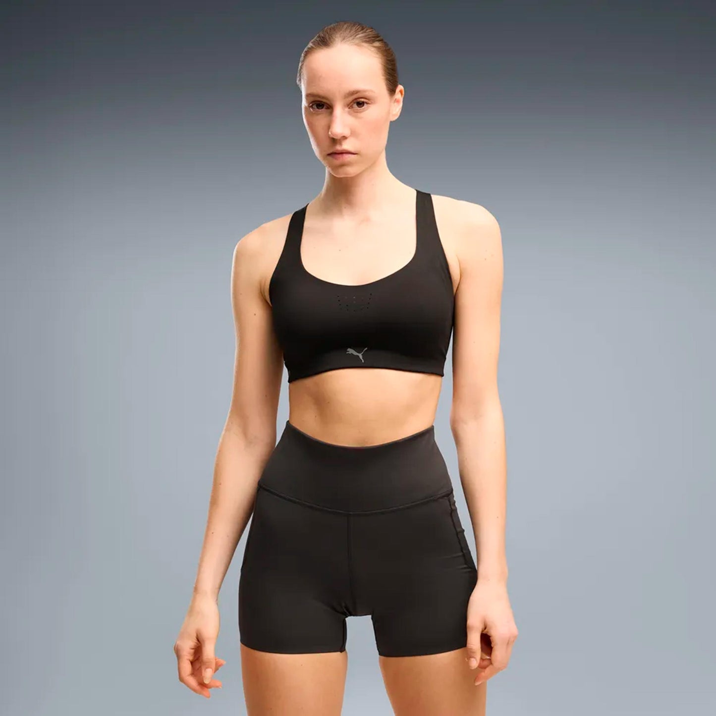 Puma PWRMODE  Sport-bh Dames - zwart
