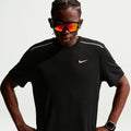 Miler  Maillot de course Hommes - noir, argent