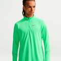 Miler  Hardloopshirt Heren - groen, zilver