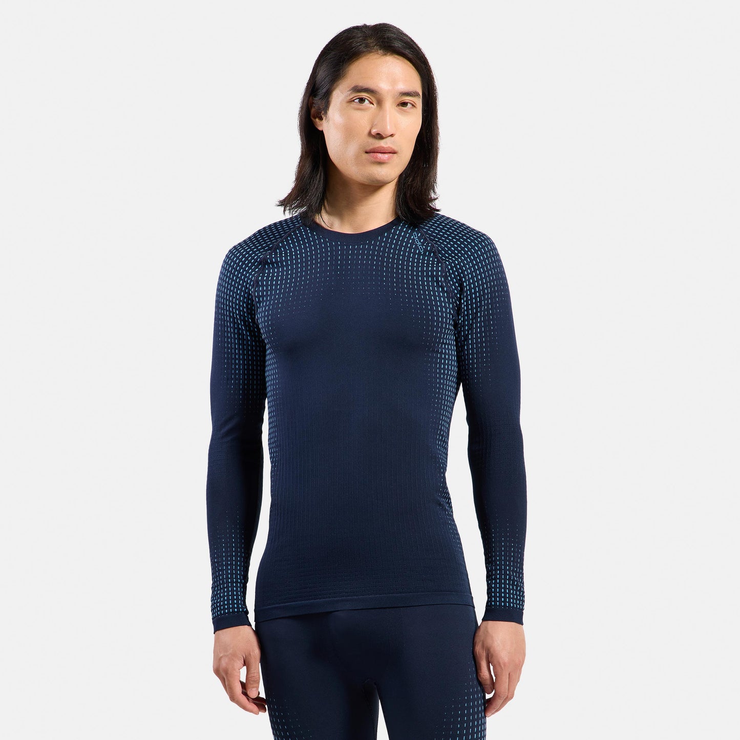 Odlo Performance Warm  Vest Heren - donkerblauw