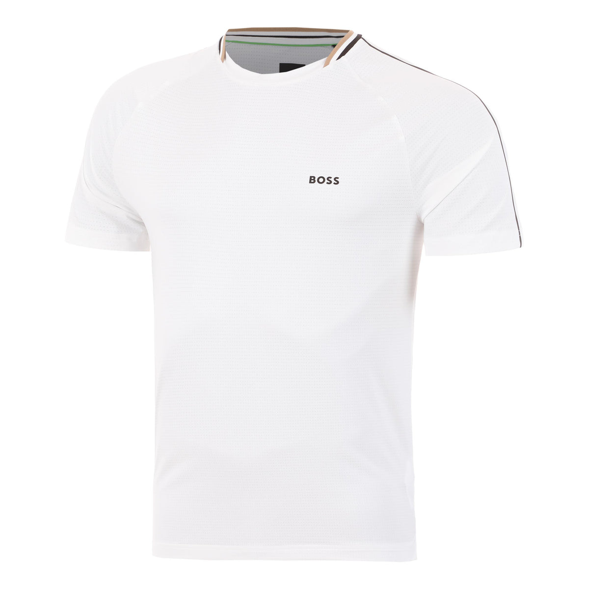 BOSS Court T-shirt Heren - wit