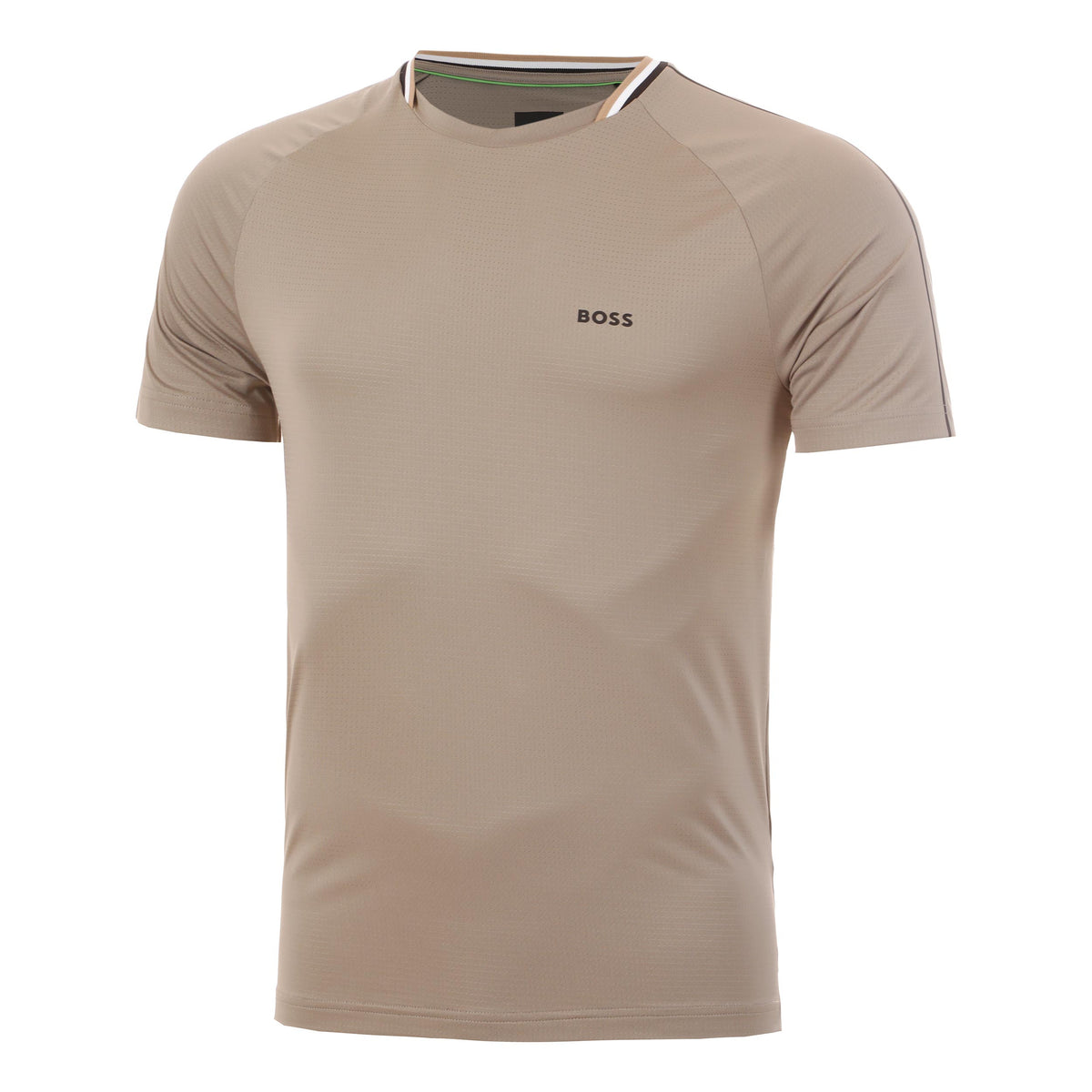 BOSS Court T-shirt Hommes - marron