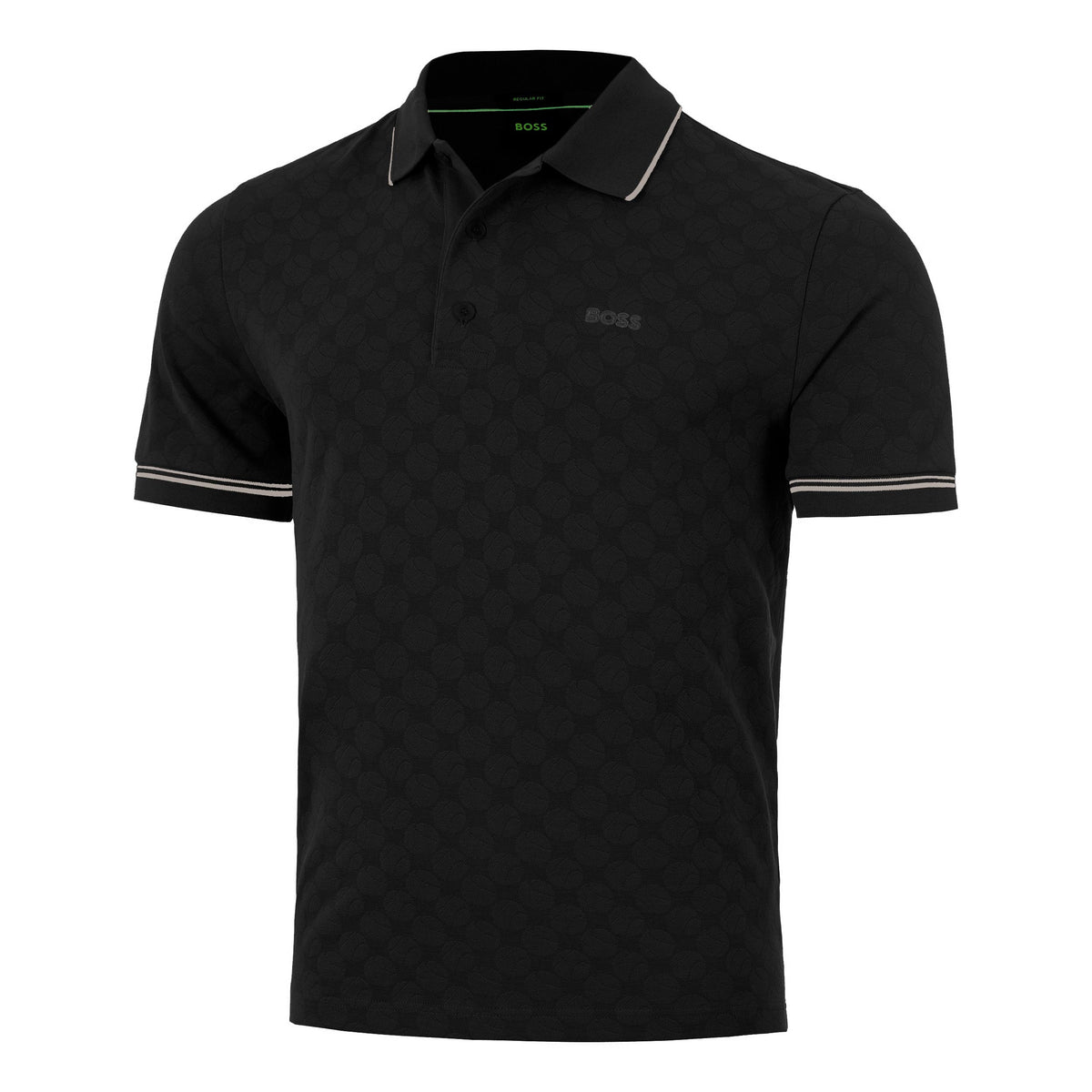 BOSS Revival Paddy Polo Hommes - noir