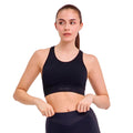 Second Skin  Sport-bh Dames - zwart