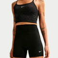 High-Waist 5in Biker  Shorts Dames - zwart