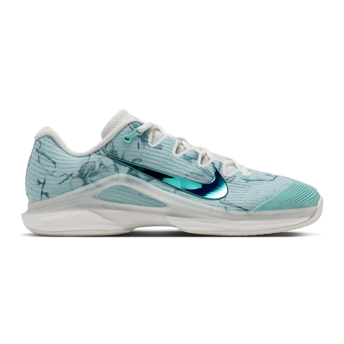 Nike Vapor 12 Premium Allcourt schoen Heren - blauwgrijs, crème