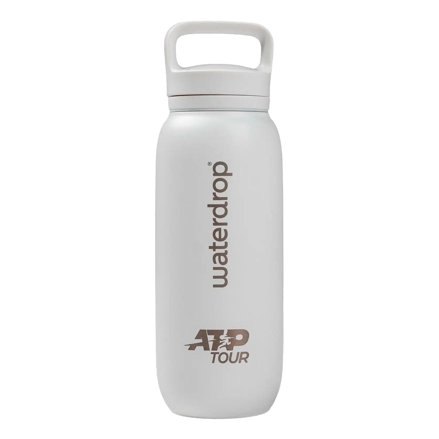 Dunlop Waterdrop Thermo Bottle 600ml Drinkfles - wit, zilver