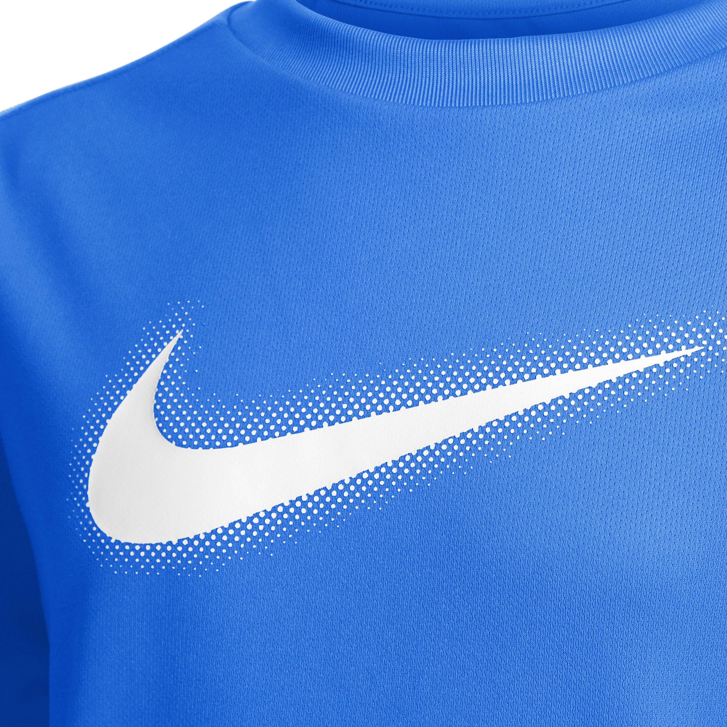 Nike shirt sales blauw