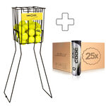 Balls Unlimited Bal met binnendruk Balls Unlimited Code Black Verpakking 4 Stuks