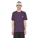 adidas Kleding adidas Y-3 Zip Polo Heren-Paars