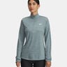 Tech 1/2 Zip-Twist Longsleeve Dames - wit, 