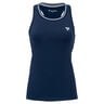 W. TEAM TECH TANK TOPMARINE Polo Dames-donkerblauw