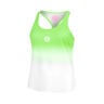 Crew Gradiant Tanktop Meisjes-Neongroen,Wit